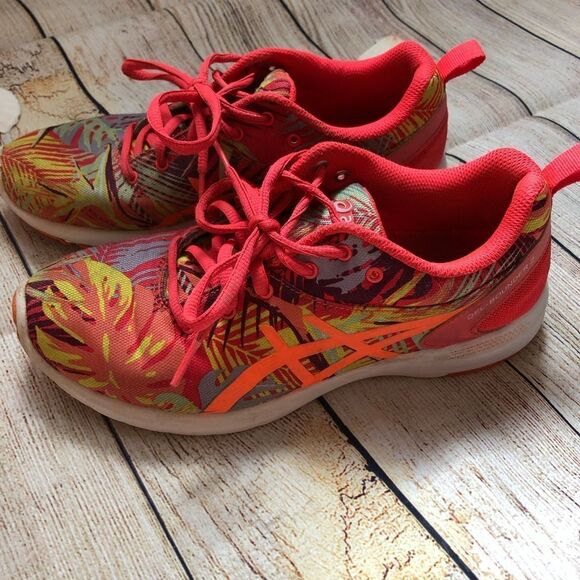 Asics Gel-Bounder 2 GS Diva Pink/Hot Orange - Picture 3 of 8